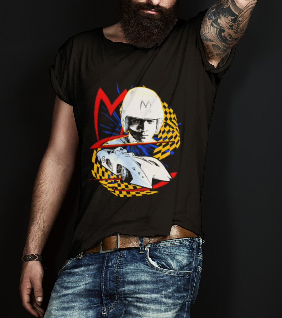 Speed Racer Mach 5 M Iconic Race Car T-Shirt