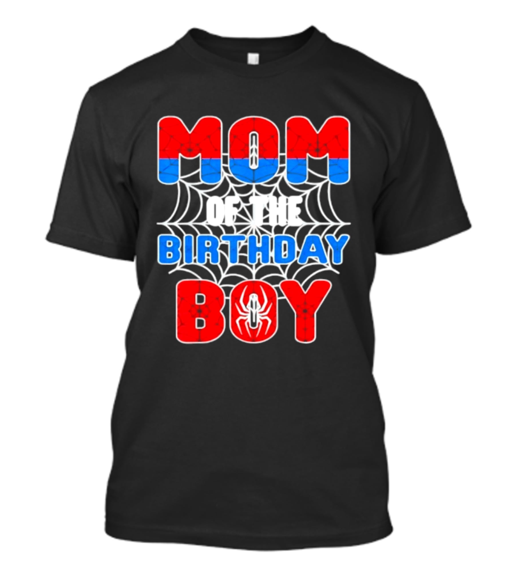 Spider Man Mom Of The Birthday Boy T-Shirt