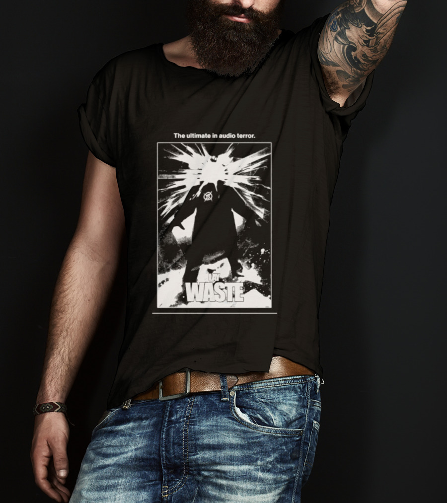 The Ultimate In Audio Terror Lay Waste Explosion Scene T-Shirt