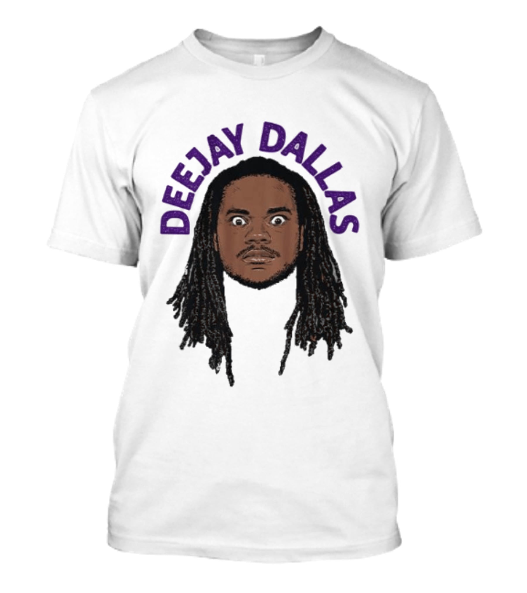 DeeJay Dallas Headshot Illustration Minnesota Football T-Shirt