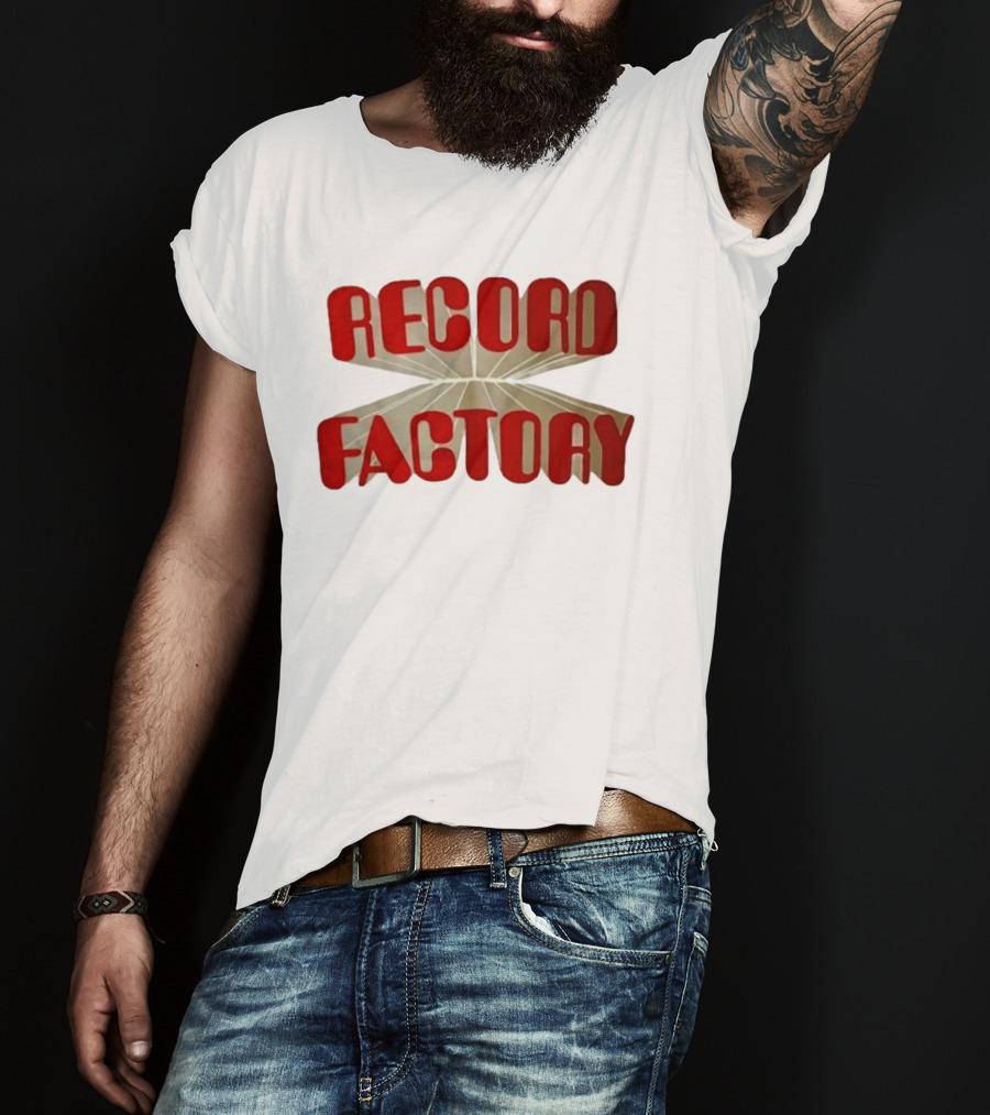 Record Factory Sunnyvale Music Retro Nostalgia T-Shirt
