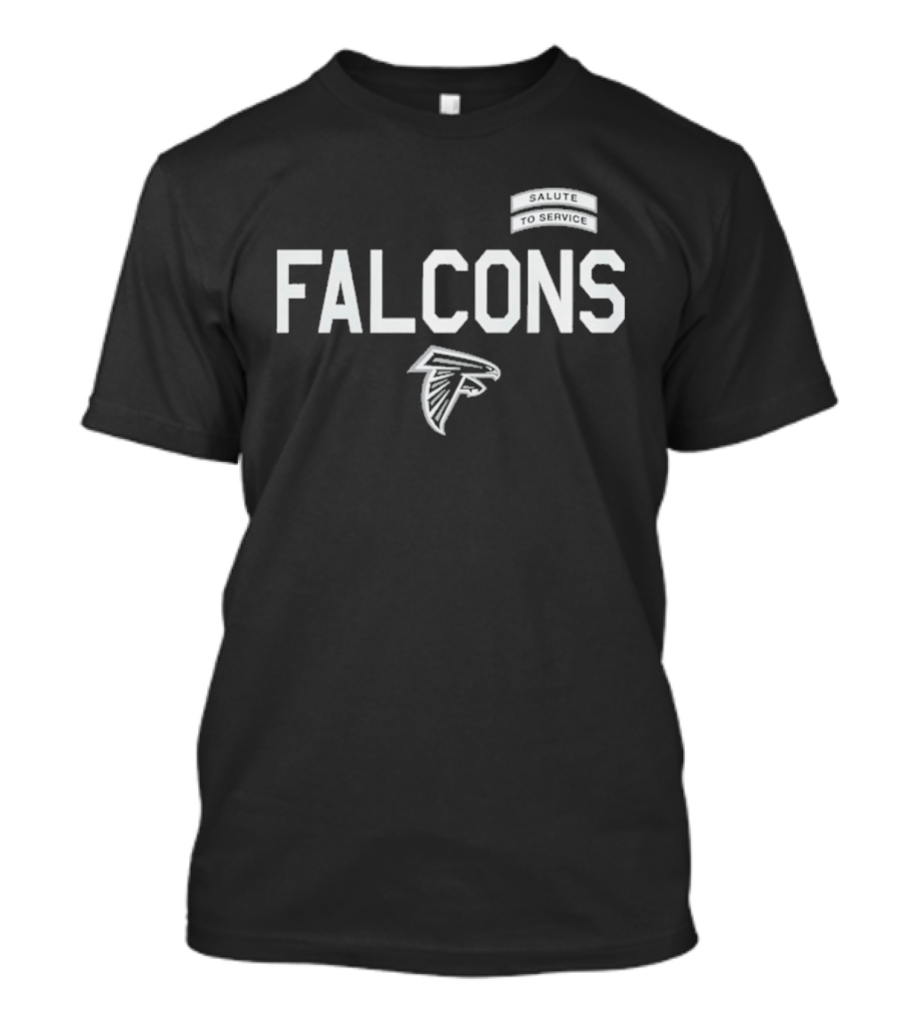 Atlanta Falcons 2026 Salute To Service FALCONS Military T-Shirt