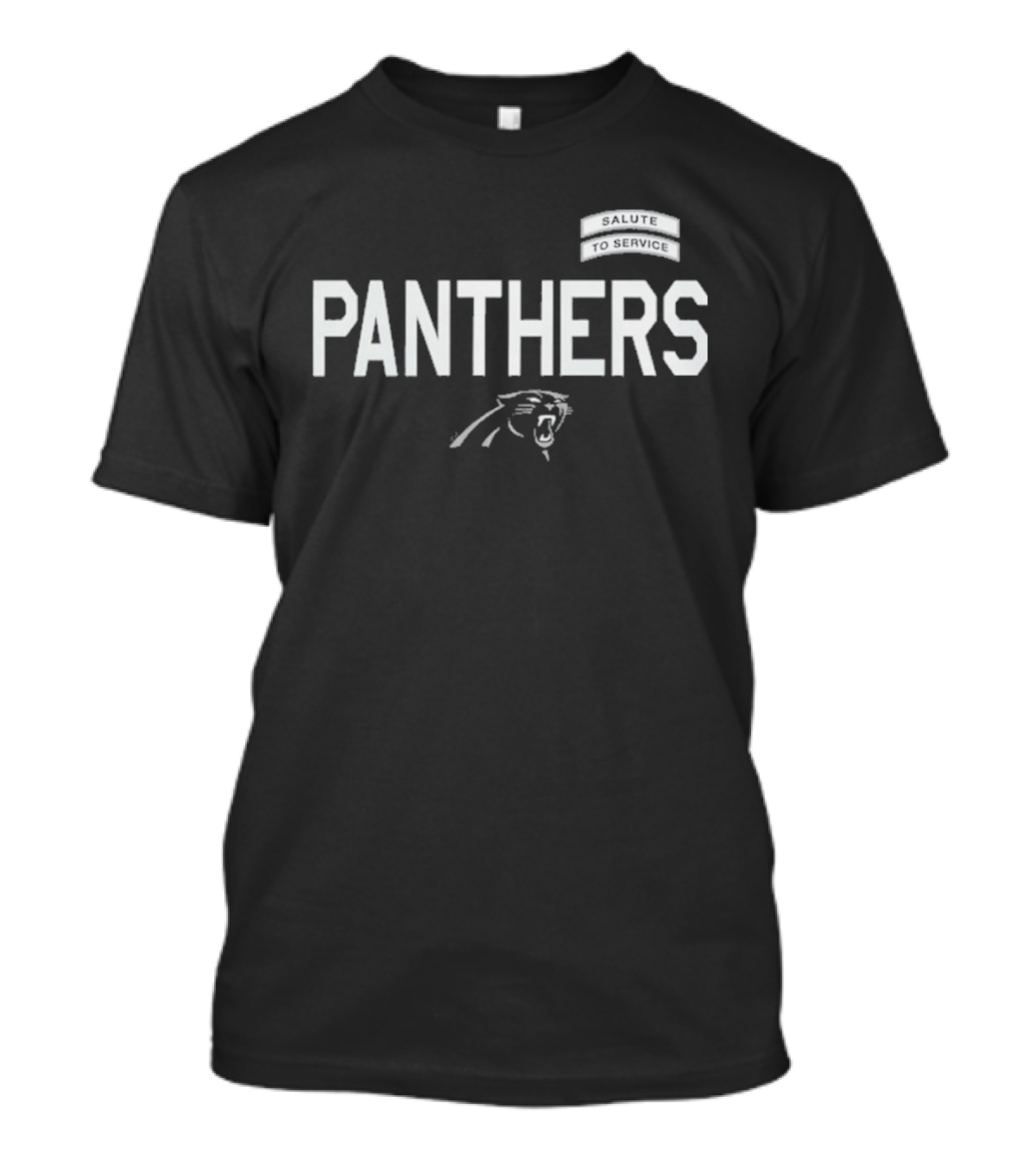 Carolina Panthers Salute To Service 2026 T-Shirt