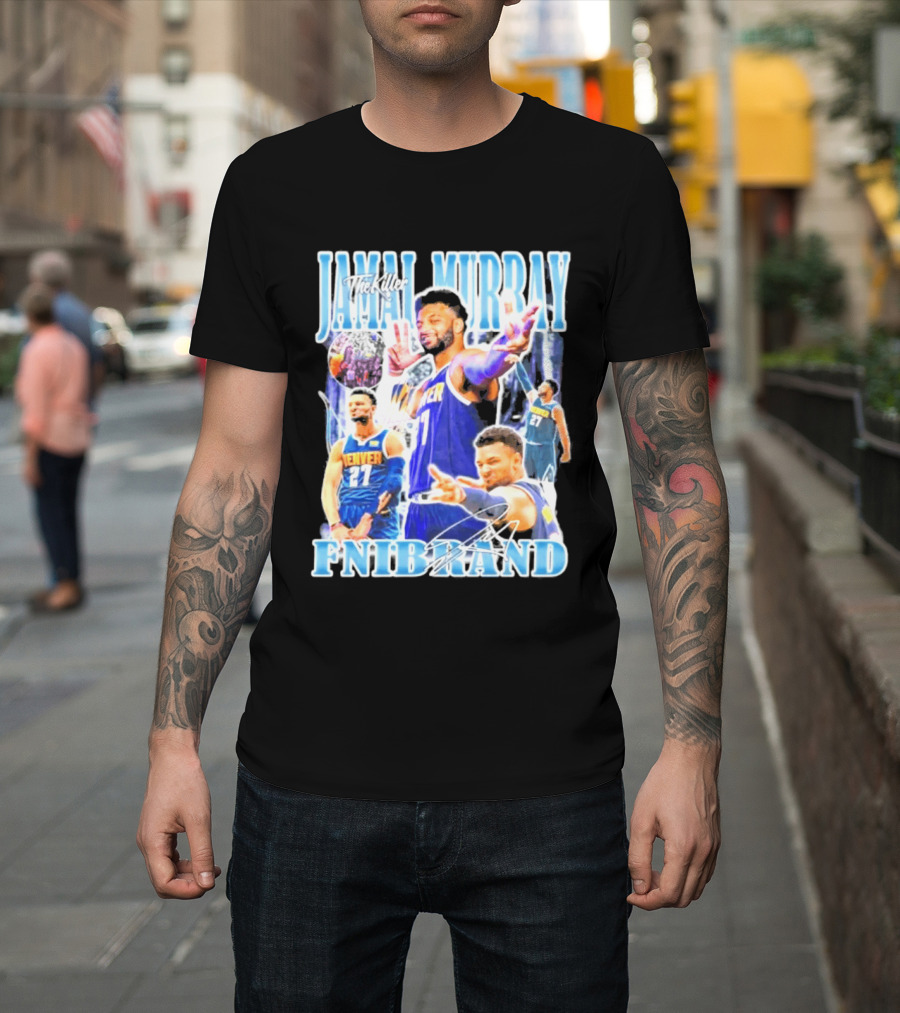 Jamal Murray The Killer Denver Nuggets FNIBRAND Basketball T-Shirt