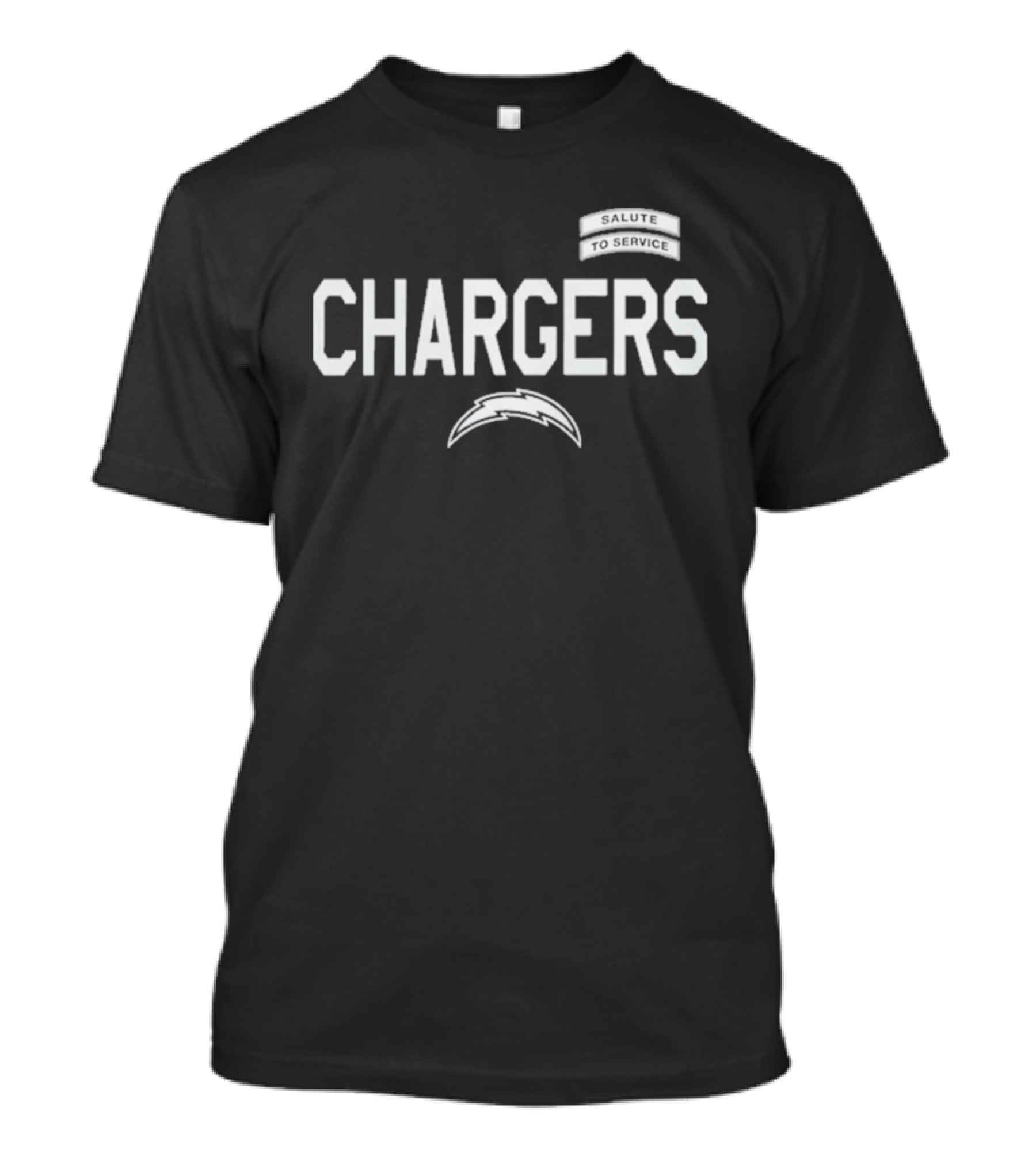Los Angeles Chargers Salute To Service 2026 T-Shirt