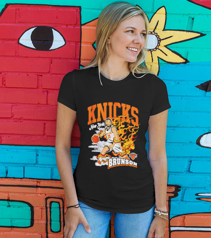 Knicks Jalen Brunson Fired Up New York Knicks T-Shirt