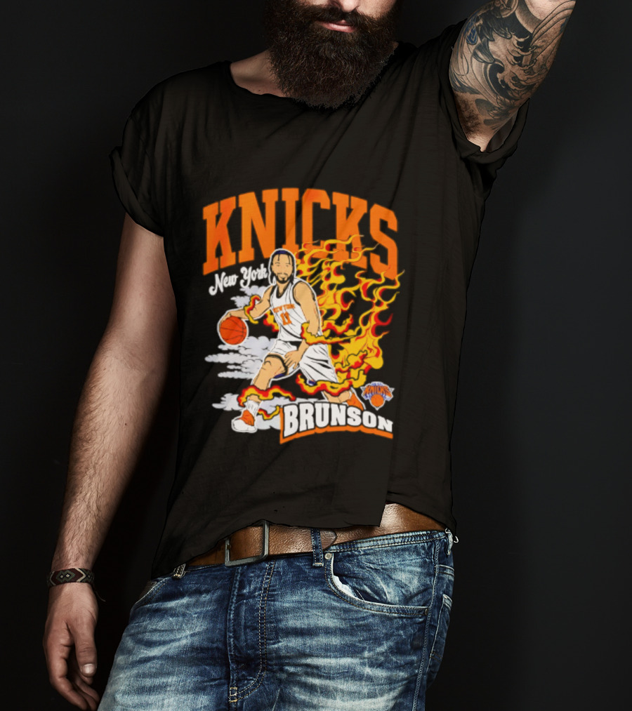 Knicks Jalen Brunson Fired Up New York Knicks T-Shirt