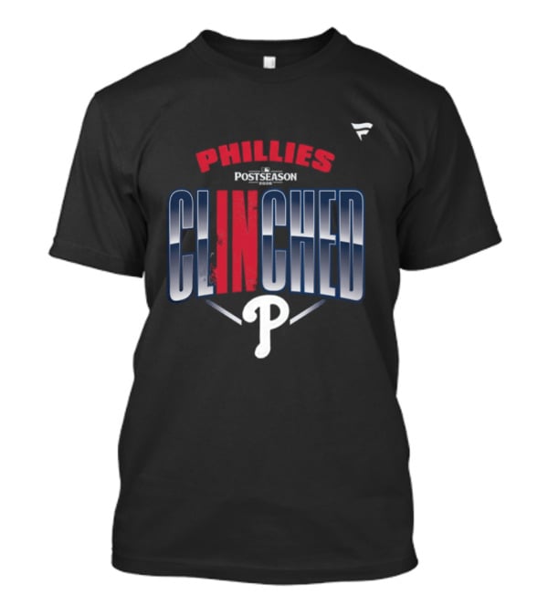 Philadelphia Phillies 2026 Postseason Clinched Locker Room T-Shirt
