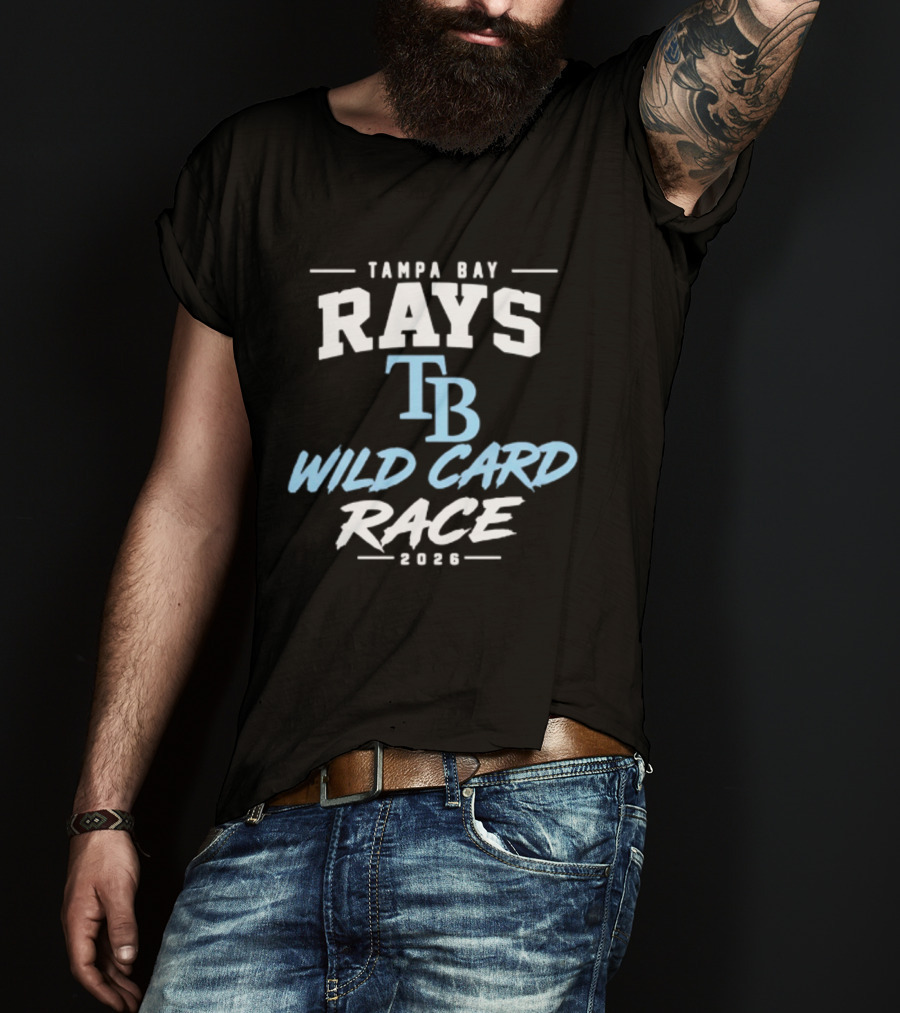 Tampa Bay Rays TB Wild Card Race 2026 T-Shirt