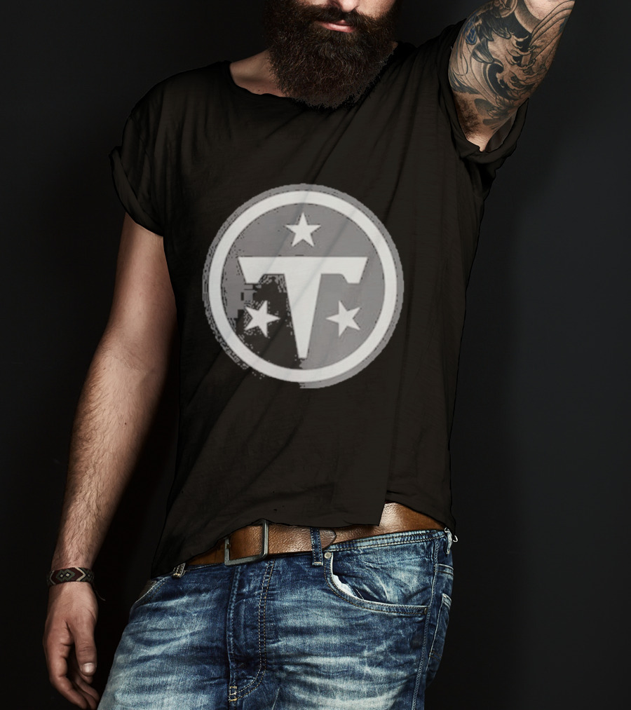 Tennessee Titans 2026 Salute To Service Logo With Stars T-Shirt