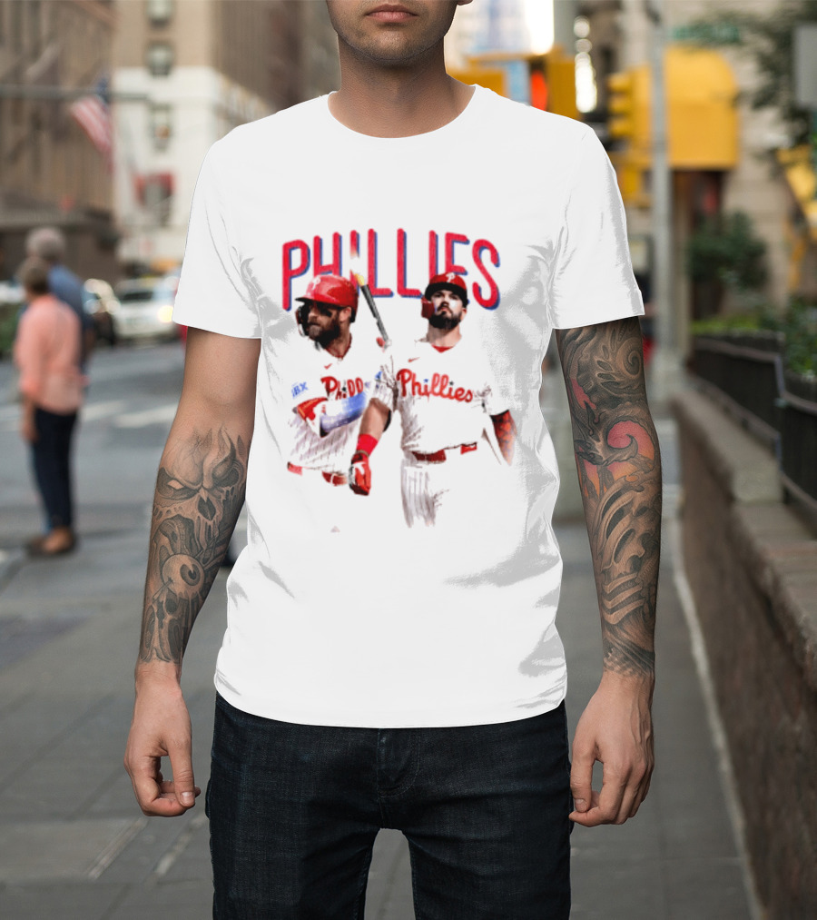 Philadelphia Phillies Bryce Harper Kyle Schwarber T-Shirt