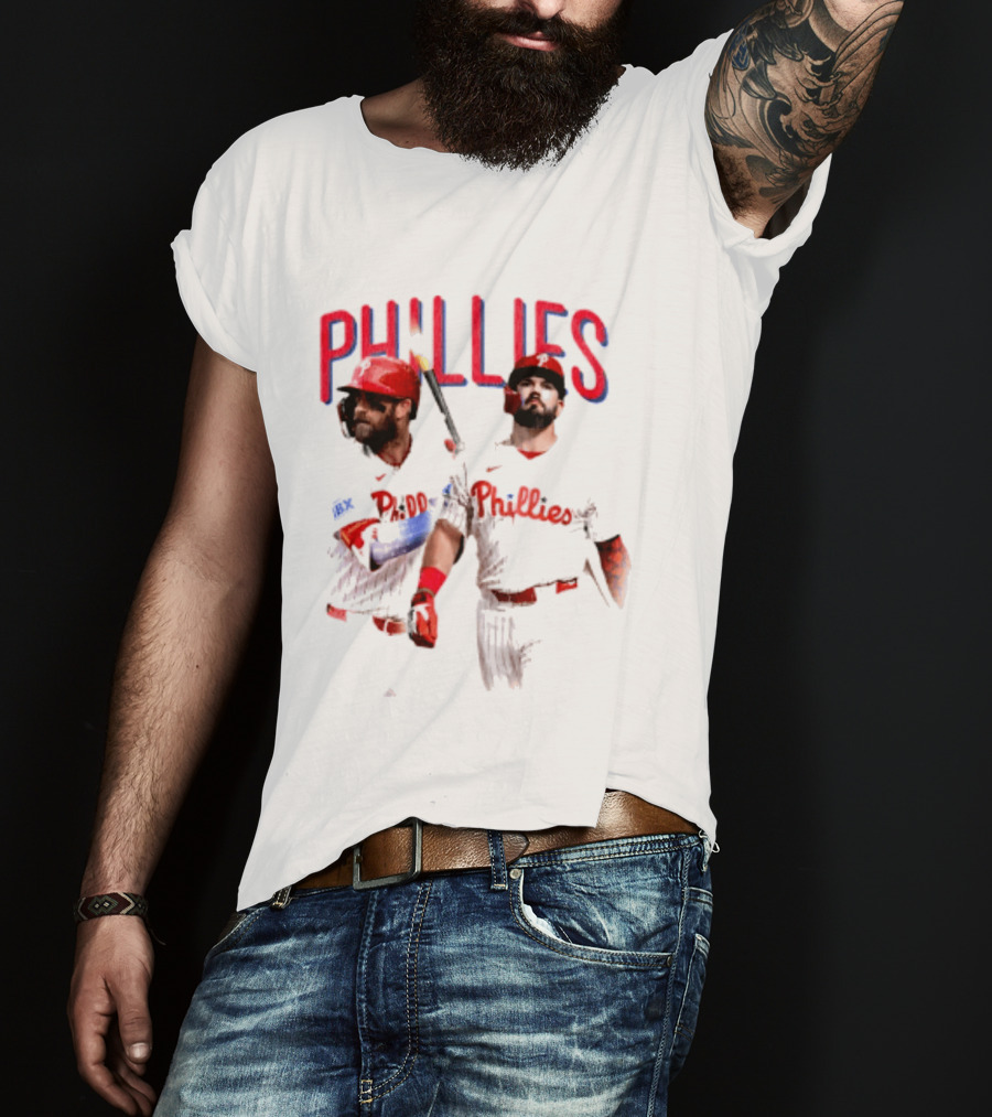 Philadelphia Phillies Bryce Harper Kyle Schwarber T-Shirt