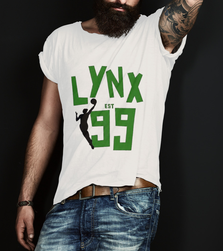 Lynx EST 99 Green Basketball T-Shirt