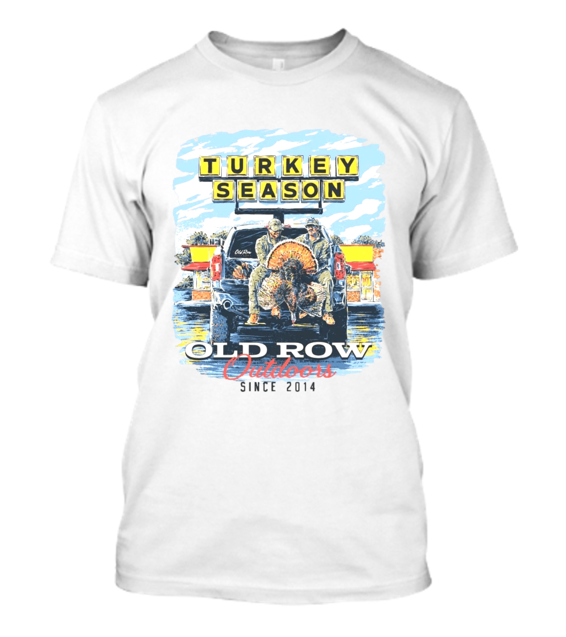 Turkey Season Old Row Outdoors Since 2014 T-Shirt