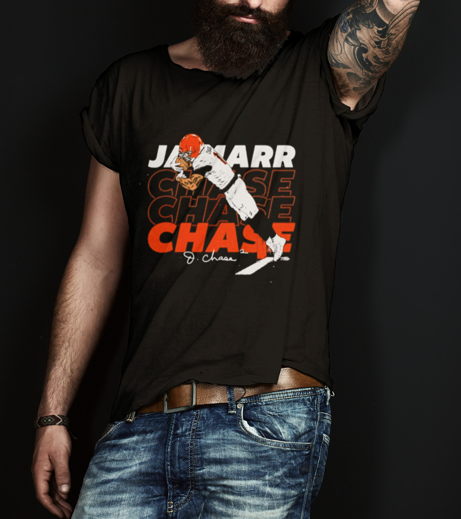 Ja'Marr Chase Cincinnati Bengals Football Player Chase J. Chase T-Shirt