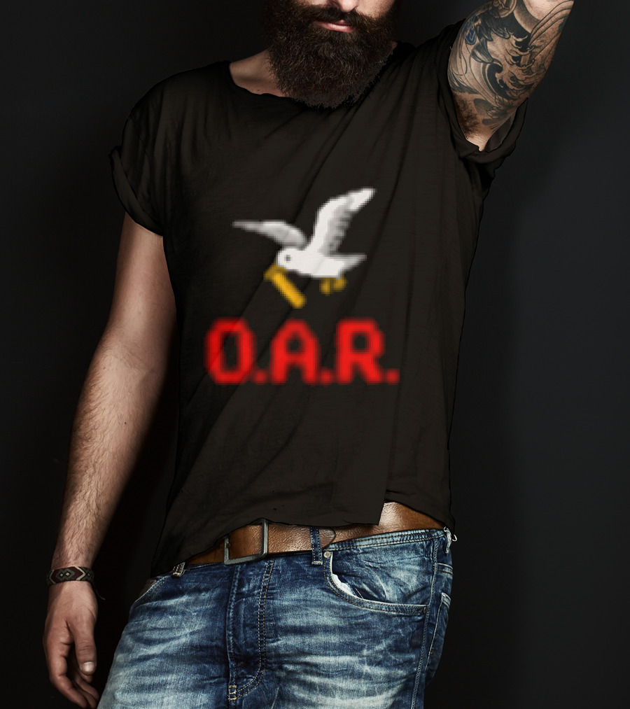 O.A.R. Vintage Seagull With Red T-Shirt