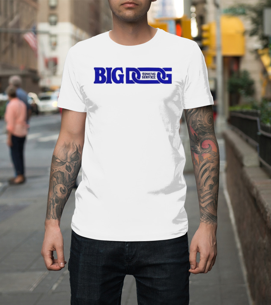 Big Dog Towing 2 Sided T-Shirt