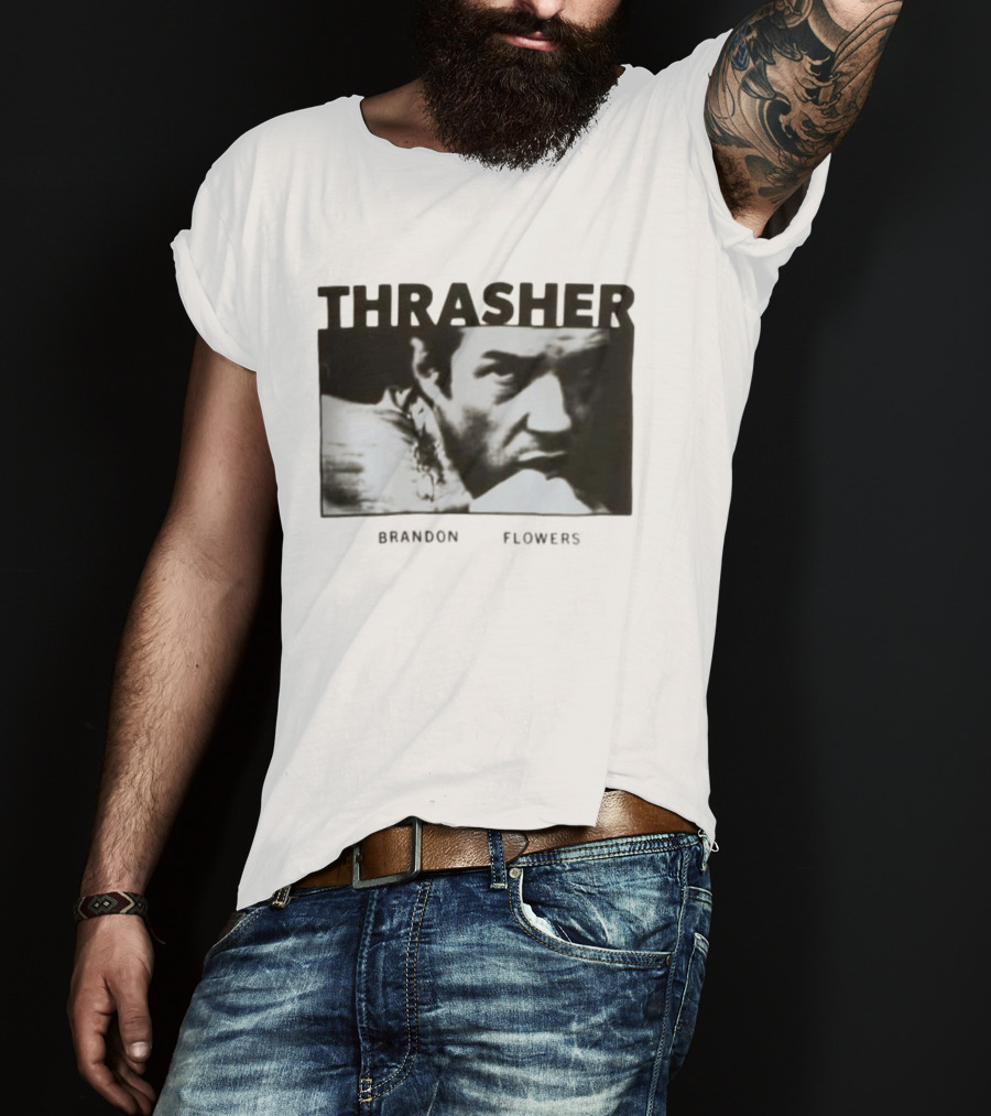 Brandon Flowers Thrasher 2026 Tour Dates T-Shirt