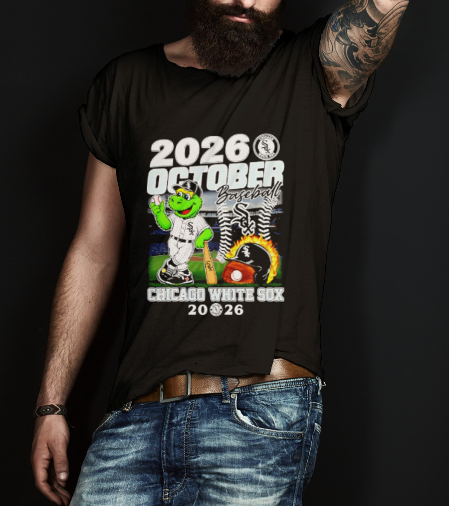 2026 October Chicago White Sox Postseason Baseball T-Shirt