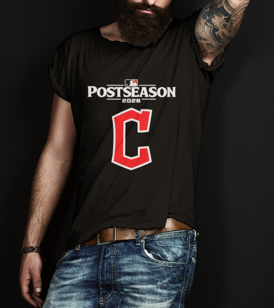 Cleveland Guardians 2026 MLB Postseason T-Shirt