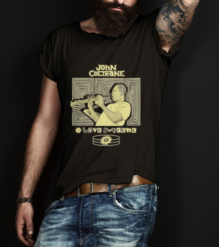 John Coltrane Live Supreme Jazz Iconic Performance T-Shirt