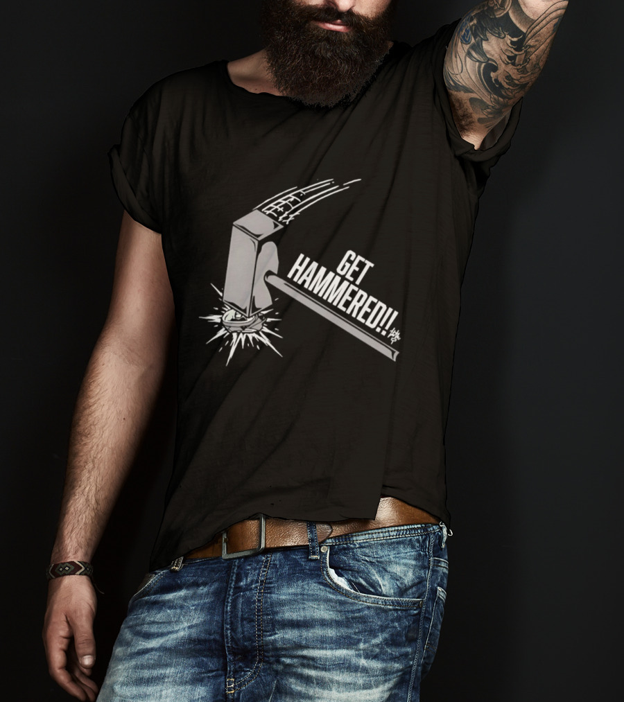 Lilith Grimm Get Hammered Silver Hammer Artistry T-Shirt