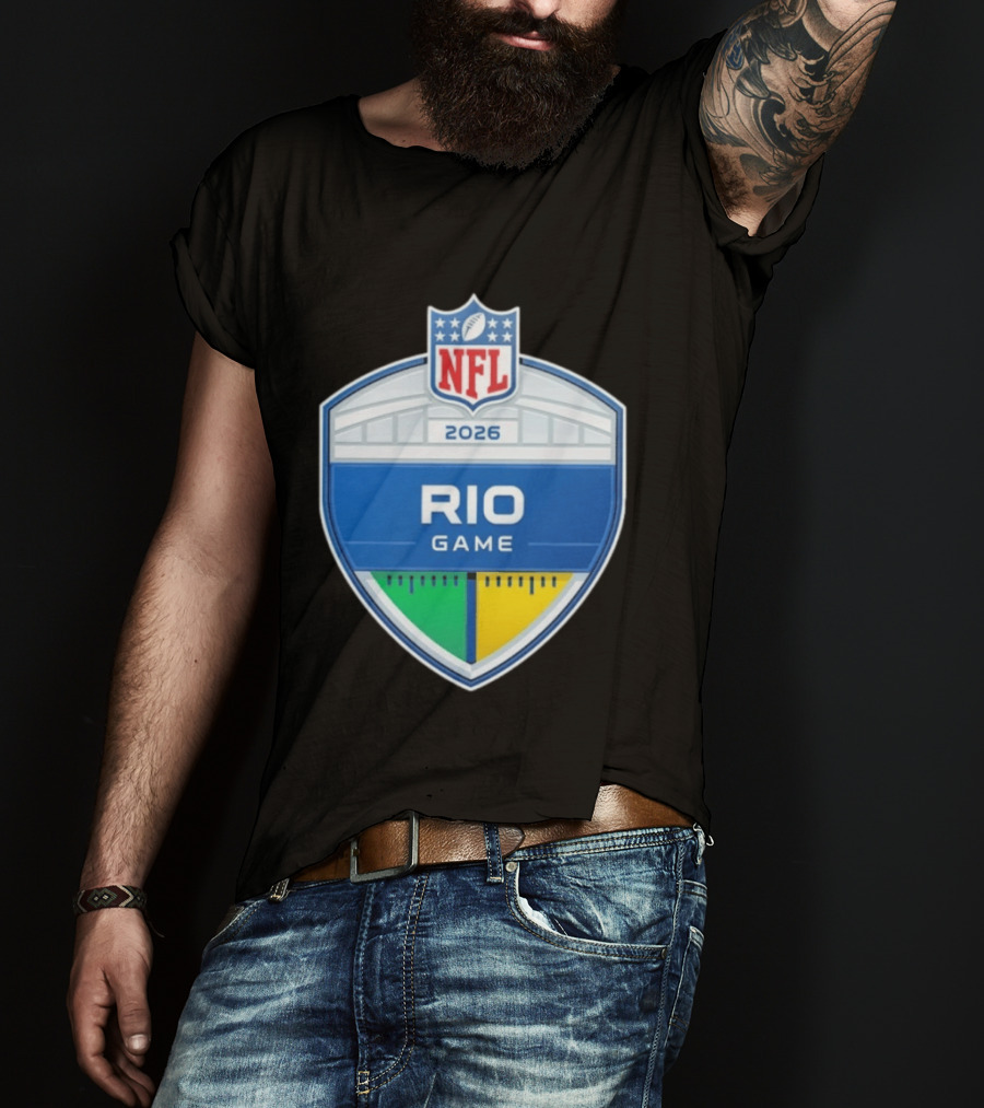 NFL Rio Game Maracana 2026 T-Shirt