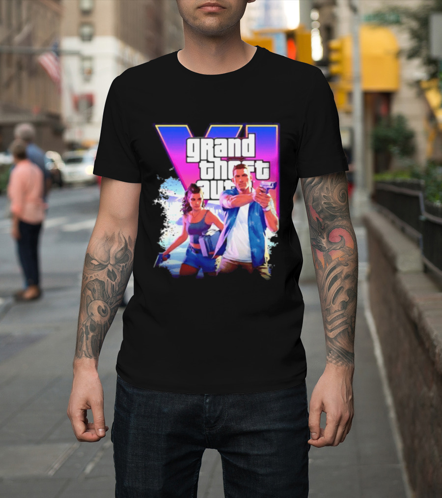 Grand Theft Auto VI GTA 6 Rockstar Games T-Shirt