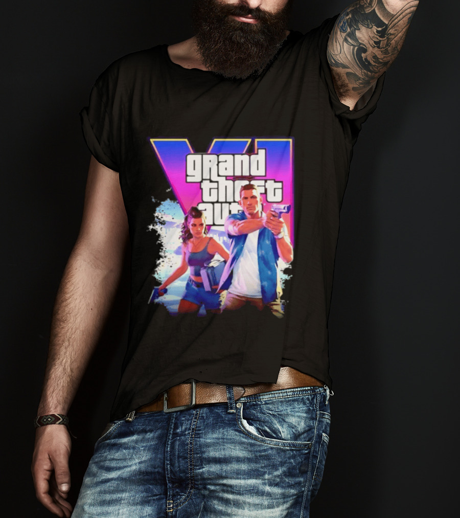 Grand Theft Auto VI GTA 6 Rockstar Games T-Shirt