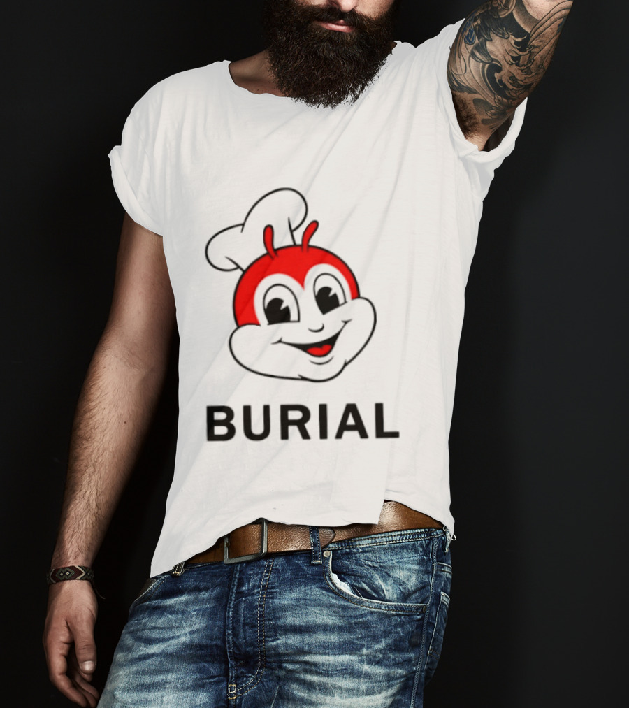 Jollibee Burial Fast Food Electronic Music T-Shirt