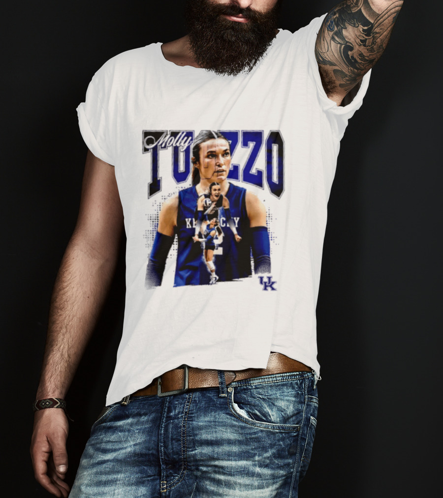 Molly Tuozzo Kentucky Wildcats NCAA Women's Volleyball T-Shirt