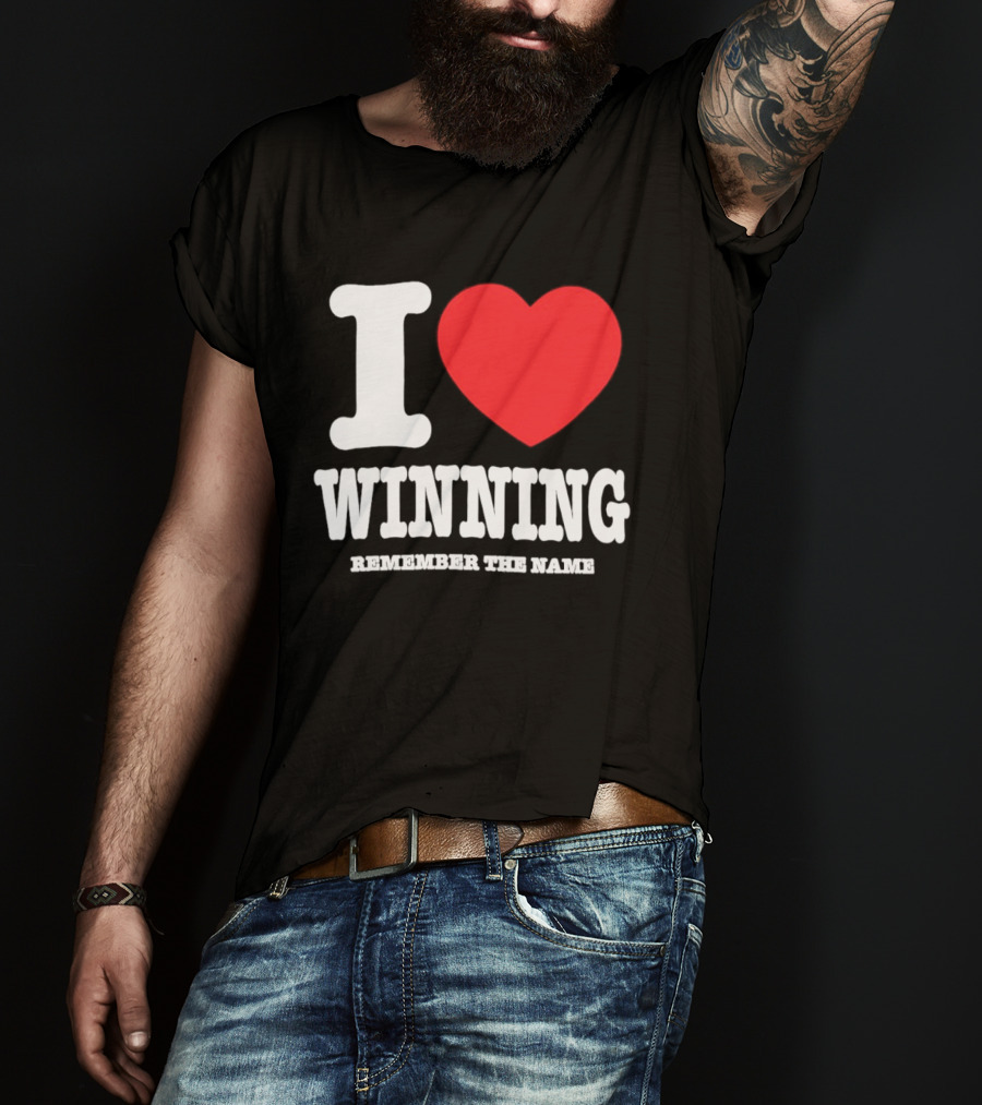 I Love Winning Remember The Name Donovan Ezeiruaku T-Shirt