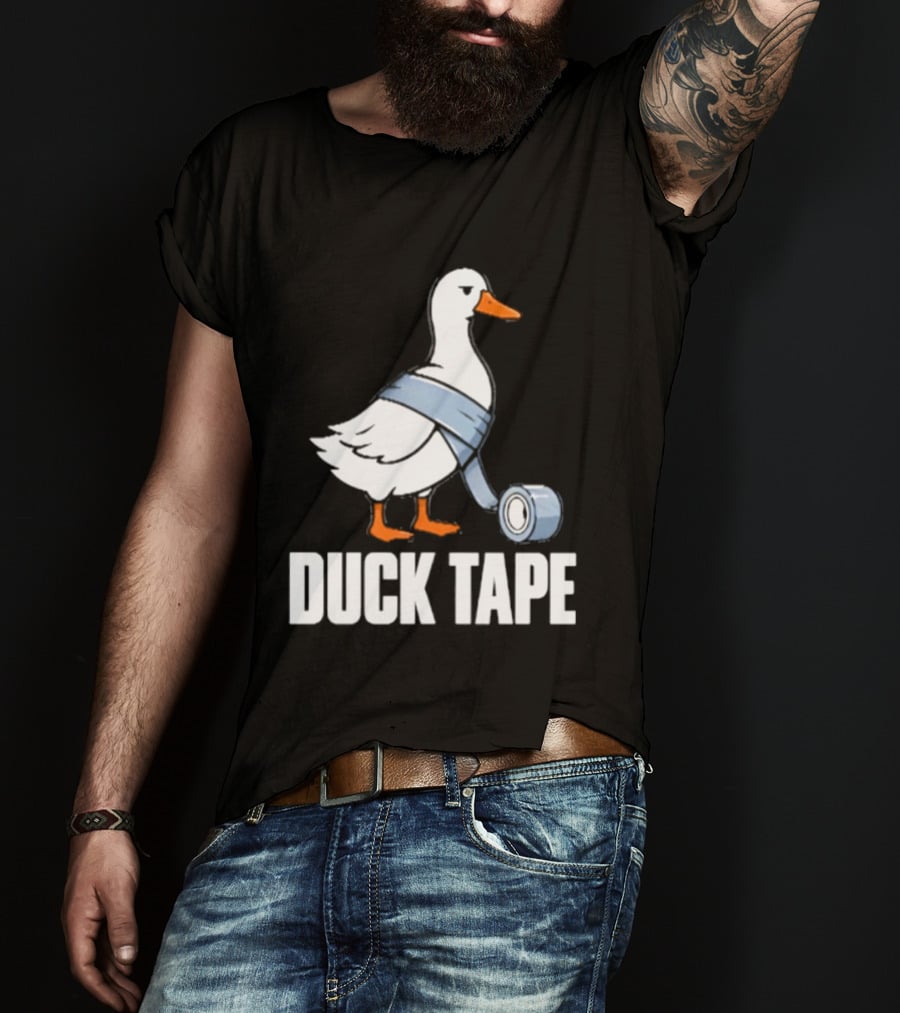 Duck With Tape Roll Duck Tape T-Shirt