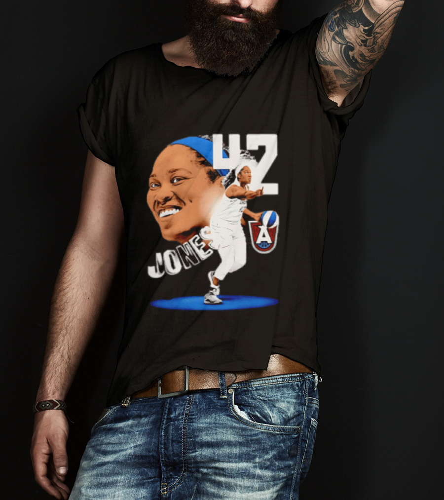 Brionna Jones 42 Atlanta Dream WNBA Basketball Player Sports T-Shirt