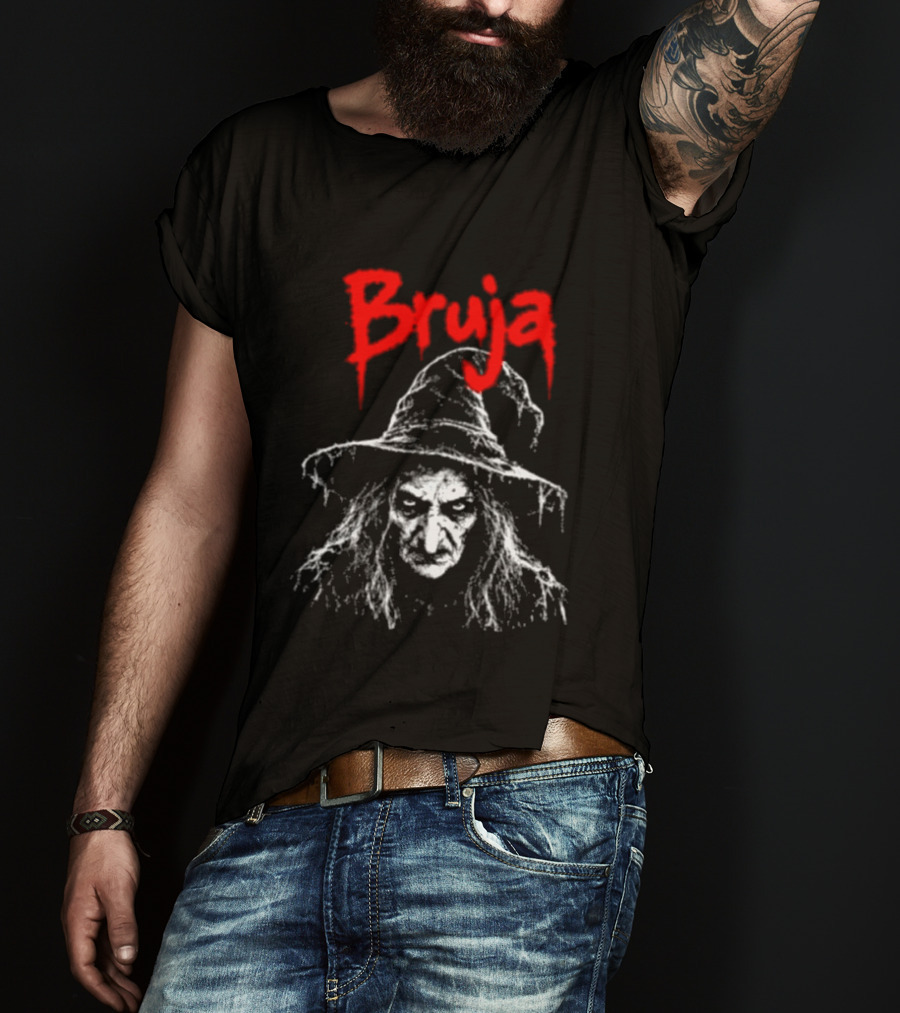 Bruja Witch Horror Occult Halloween Aesthetic T-Shirt