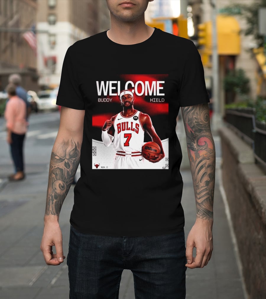 Buddy Hield 7 Chicago Bulls Welcome 2026 T-Shirt