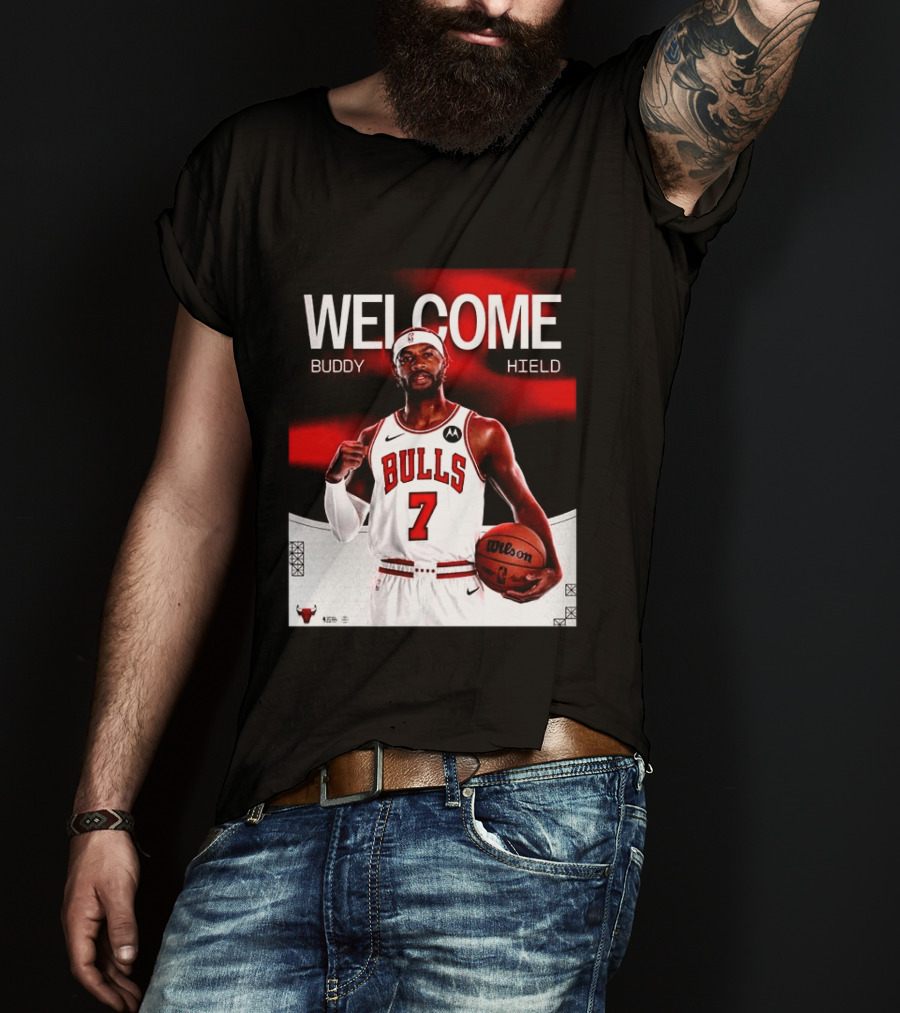 Buddy Hield 7 Chicago Bulls Welcome 2026 T-Shirt