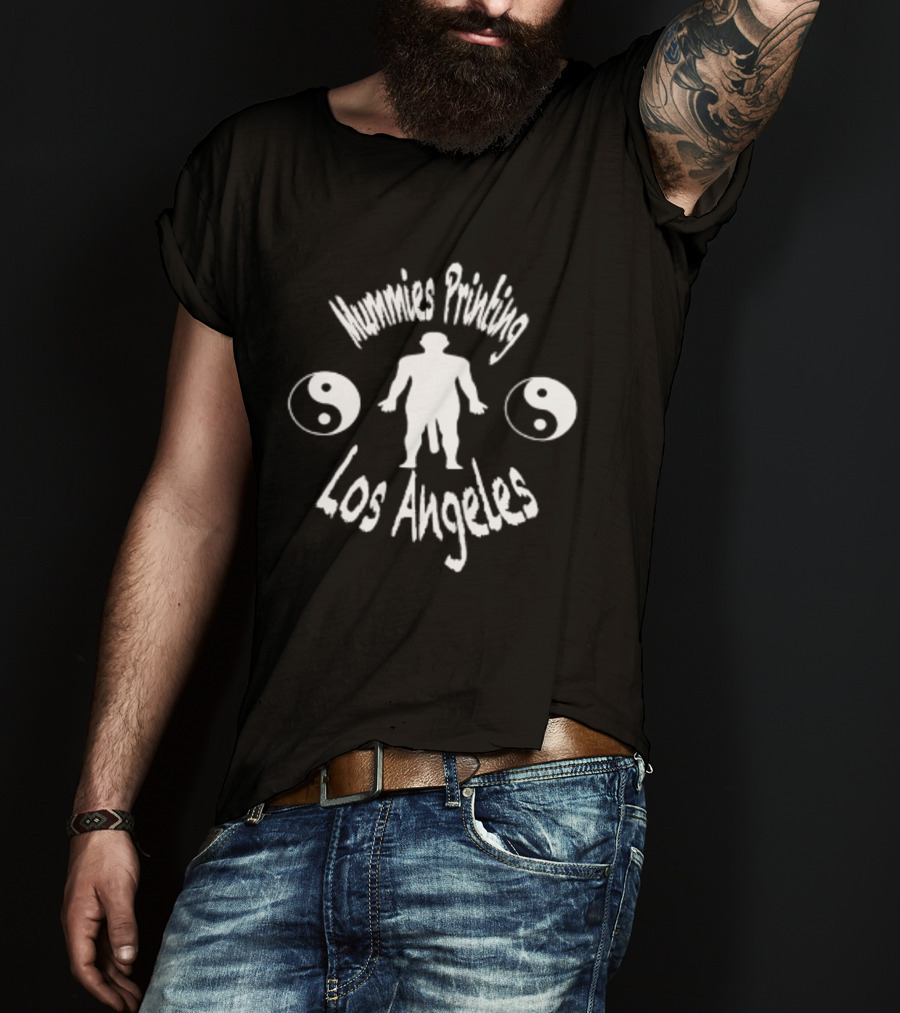 Mummies Printing Yin Yang Los Angeles T-Shirt