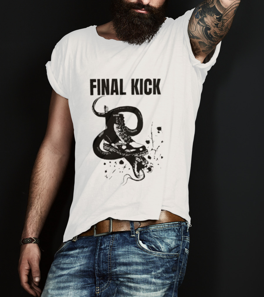 Final Kick Dr Martens Skinhead Punk Snake Boot And Snake T-Shirt