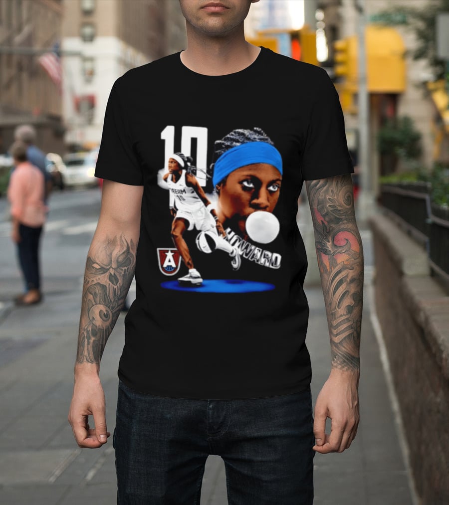Rhyne Howard 10 Atlanta Dream Dual WNBA Basketball T-Shirt