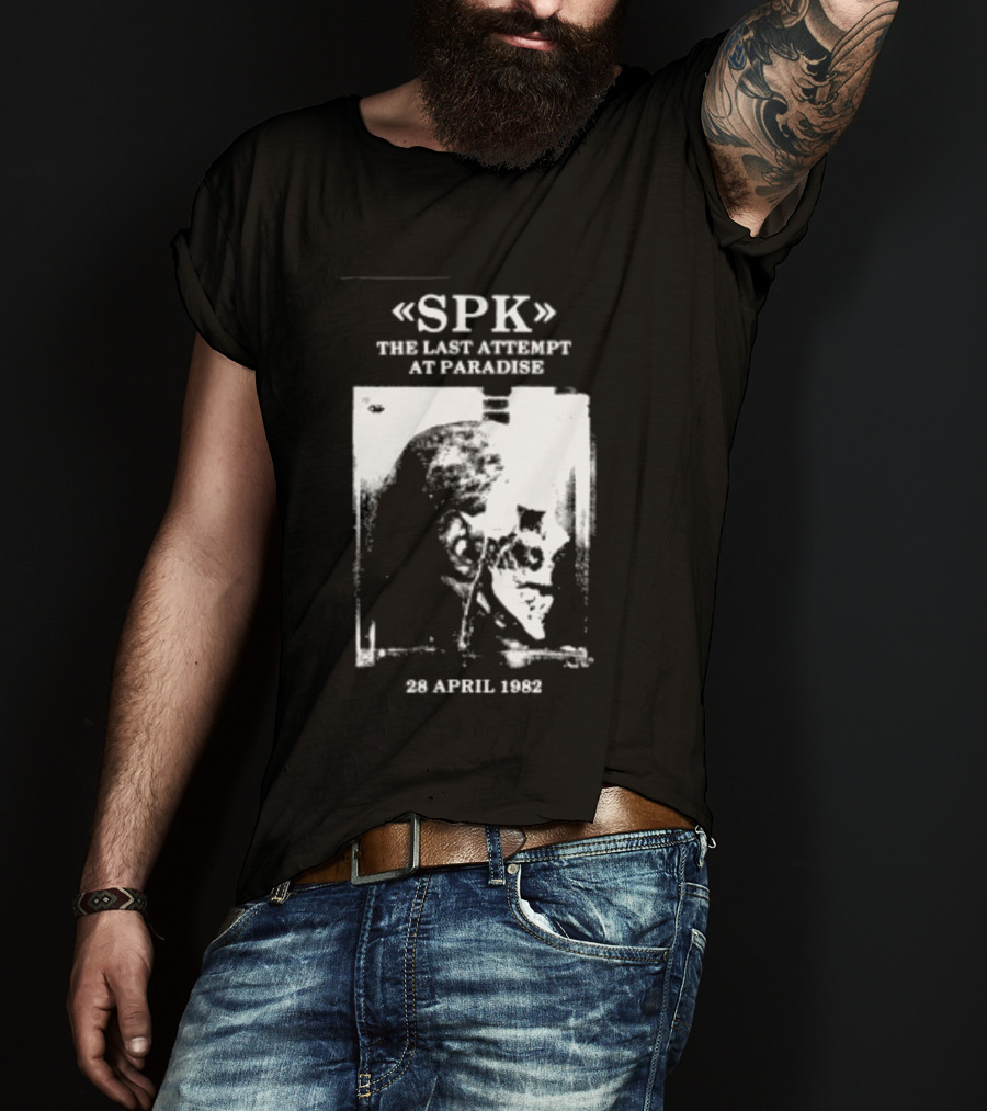 SPK The Last Attempt At Paradise Event 28 April 1982 T-Shirt