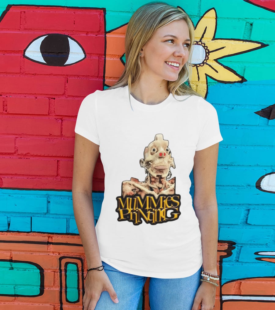 Mummies Printing Mummy Anatomy Skeleton Medical T-Shirt