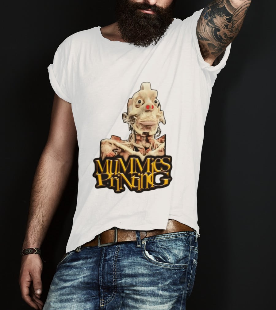 Mummies Printing Mummy Anatomy Skeleton Medical T-Shirt