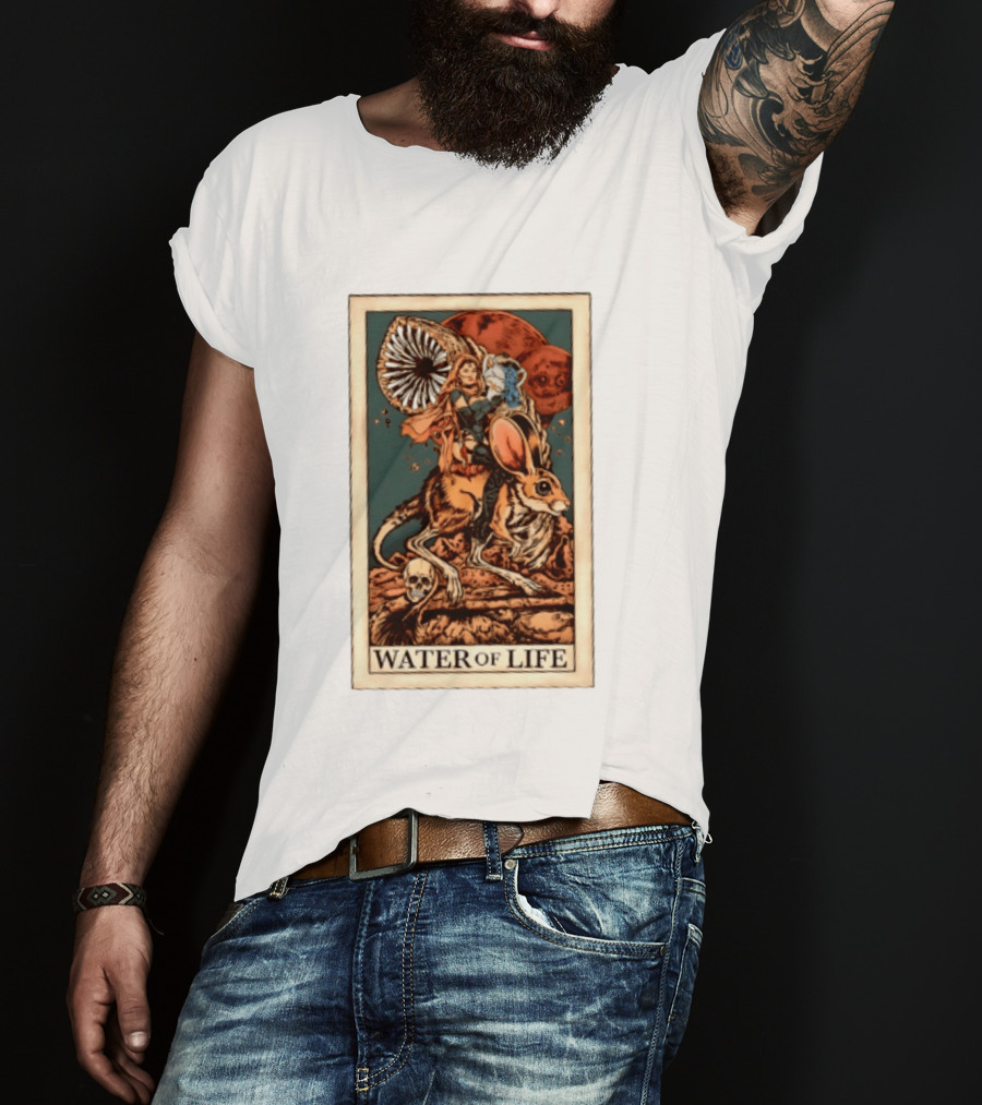 Water Of Life Dune Tarot Card Frank Herbert Art Fremen Ride Sandworm T-Shirt