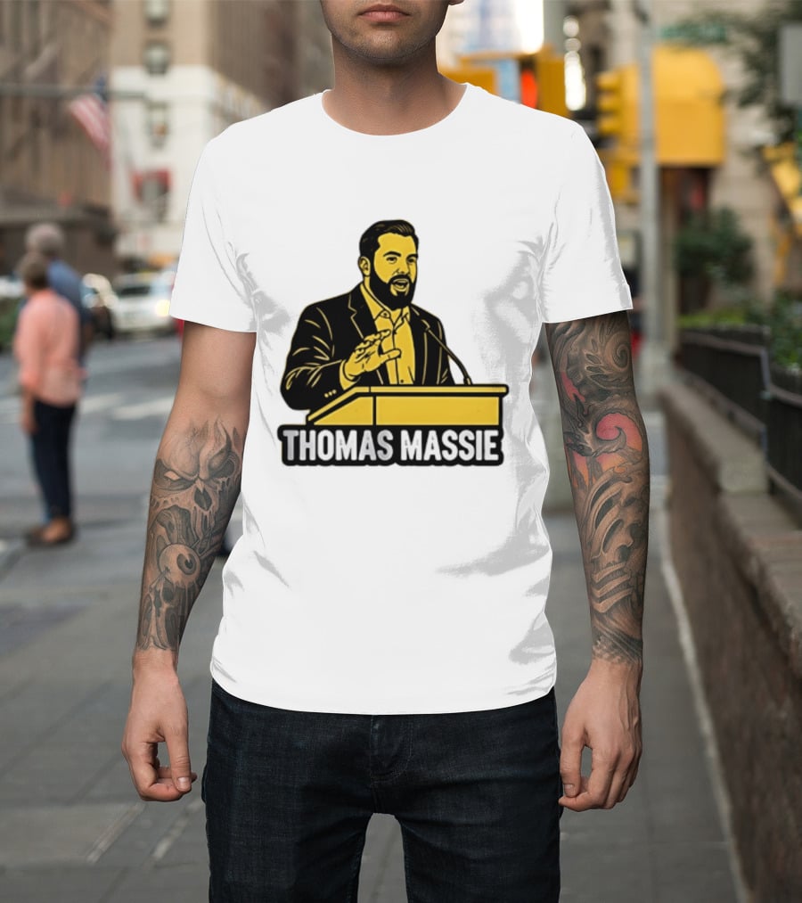 Thomas Massie Speaker Podium T-Shirt