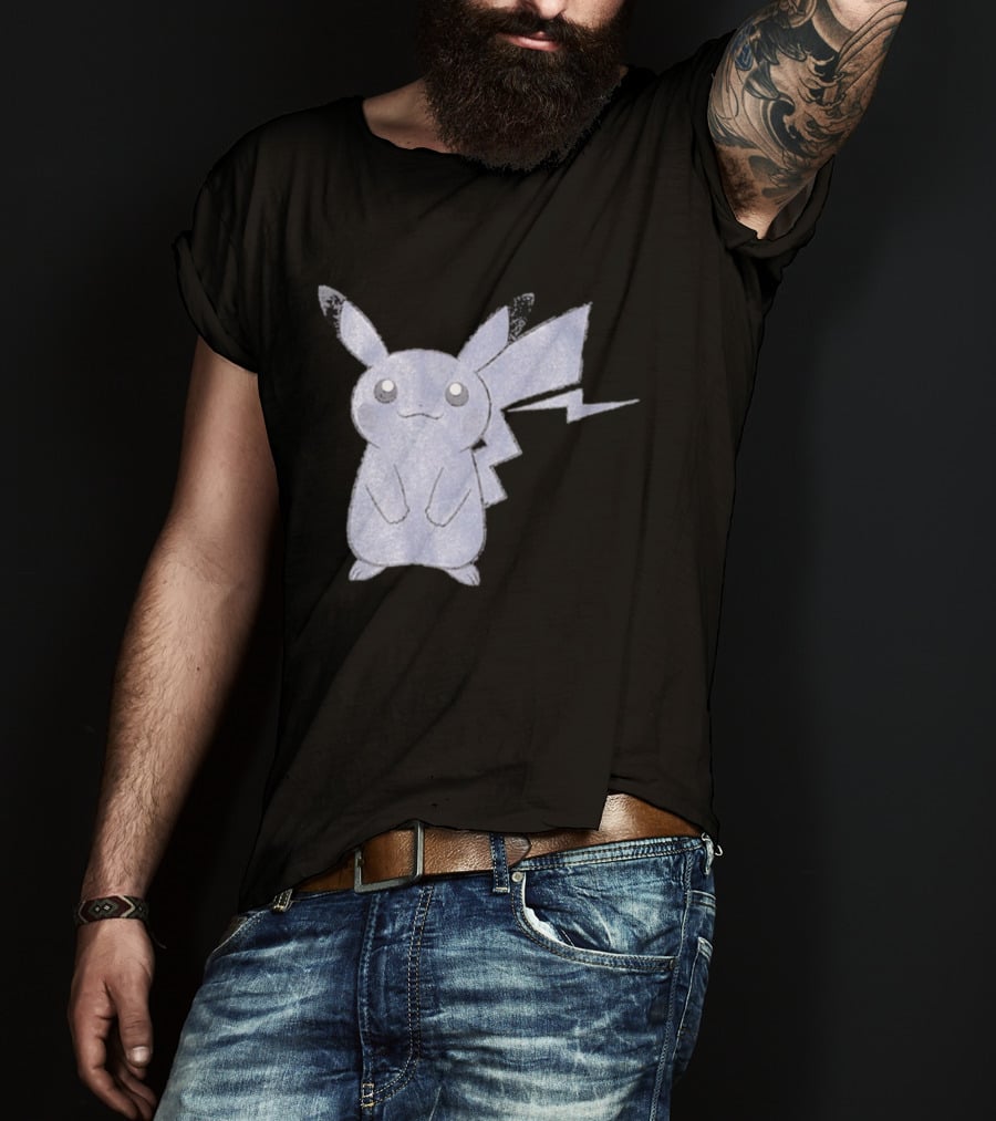 Thunderbolt Project Black Pikachu By Fragment And Pokémon Los Angeles T-Shirt