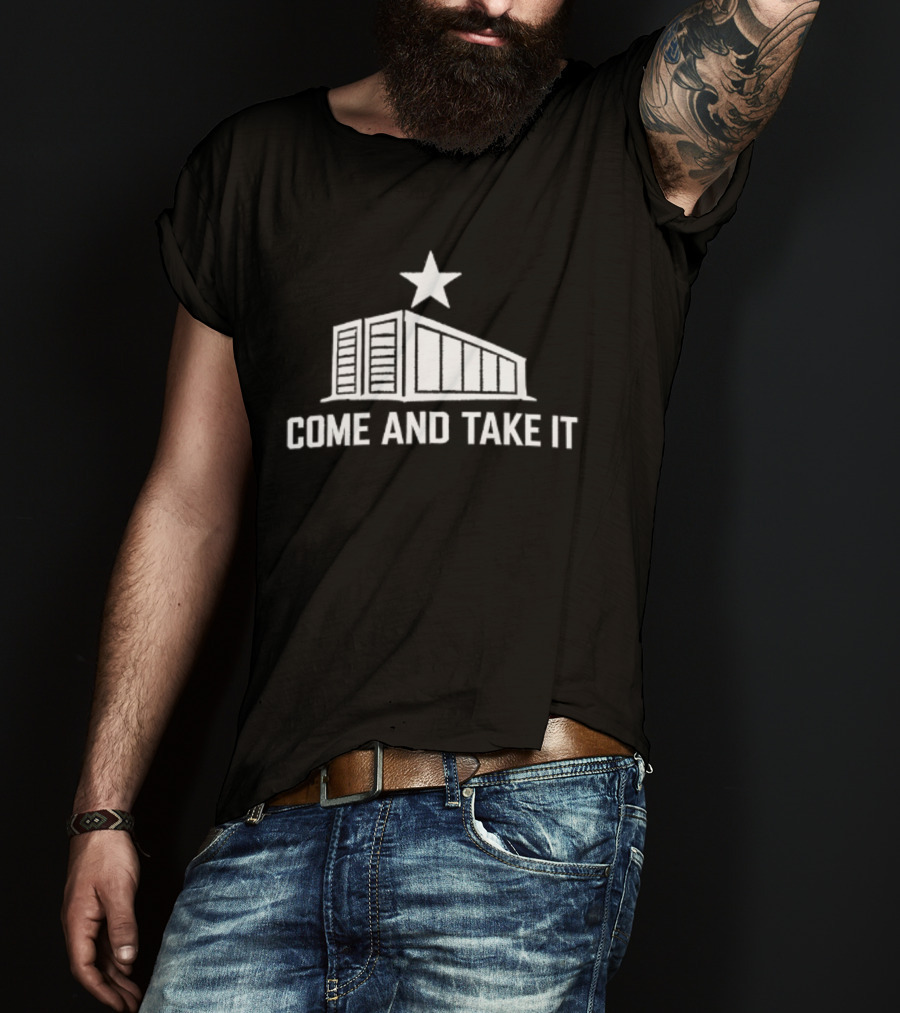 Come And Take It Washington DC Center Star Building T-Shirt