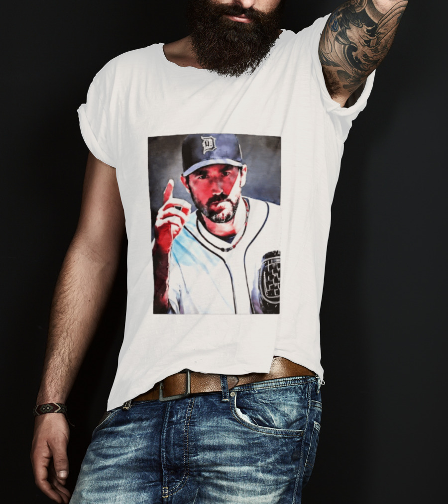 Spencer Torkelson Justin Verlander Detroit Tigers Baseball T-Shirt