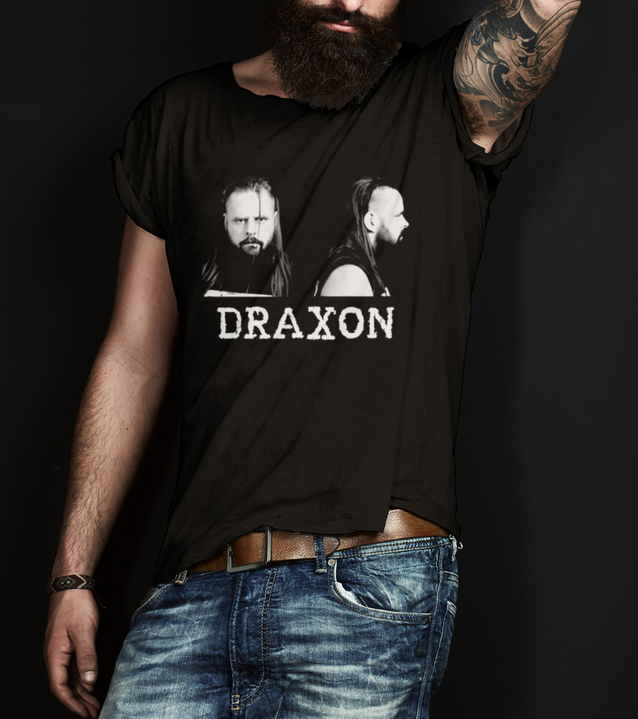 Draxon Shot The Wastelander Face Profile T-Shirt
