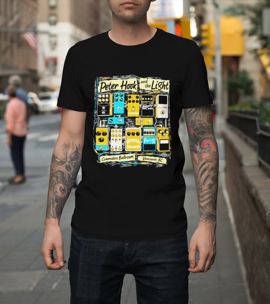 Peter Hook And The Light Vancouver Commodore Ballroom September 26 2026 Pedal T-Shirt